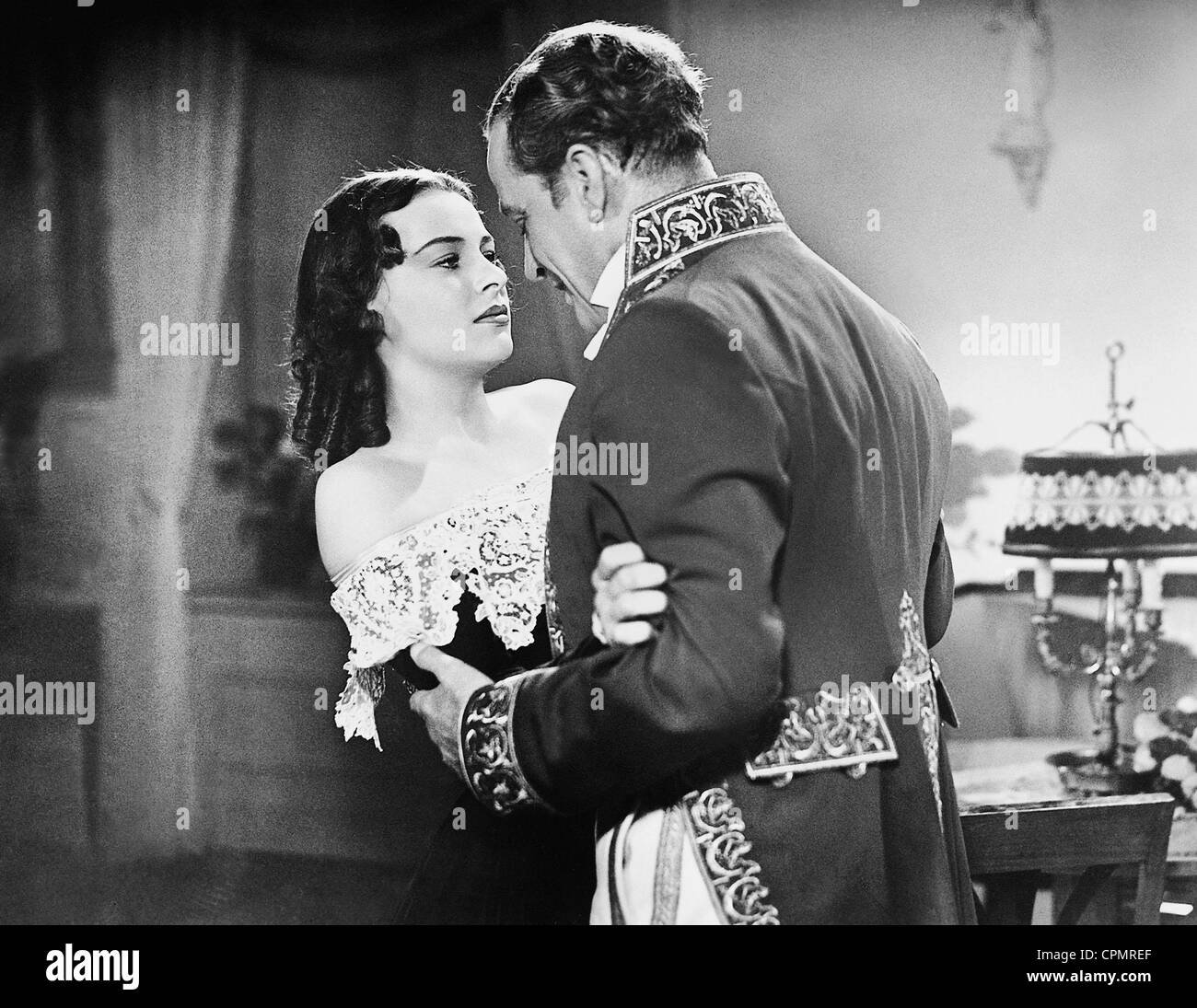 Ilse Werner und Karl Ludwig Diehl in "Sterben Stressabbau Nachtigal", 1941 Stockfoto