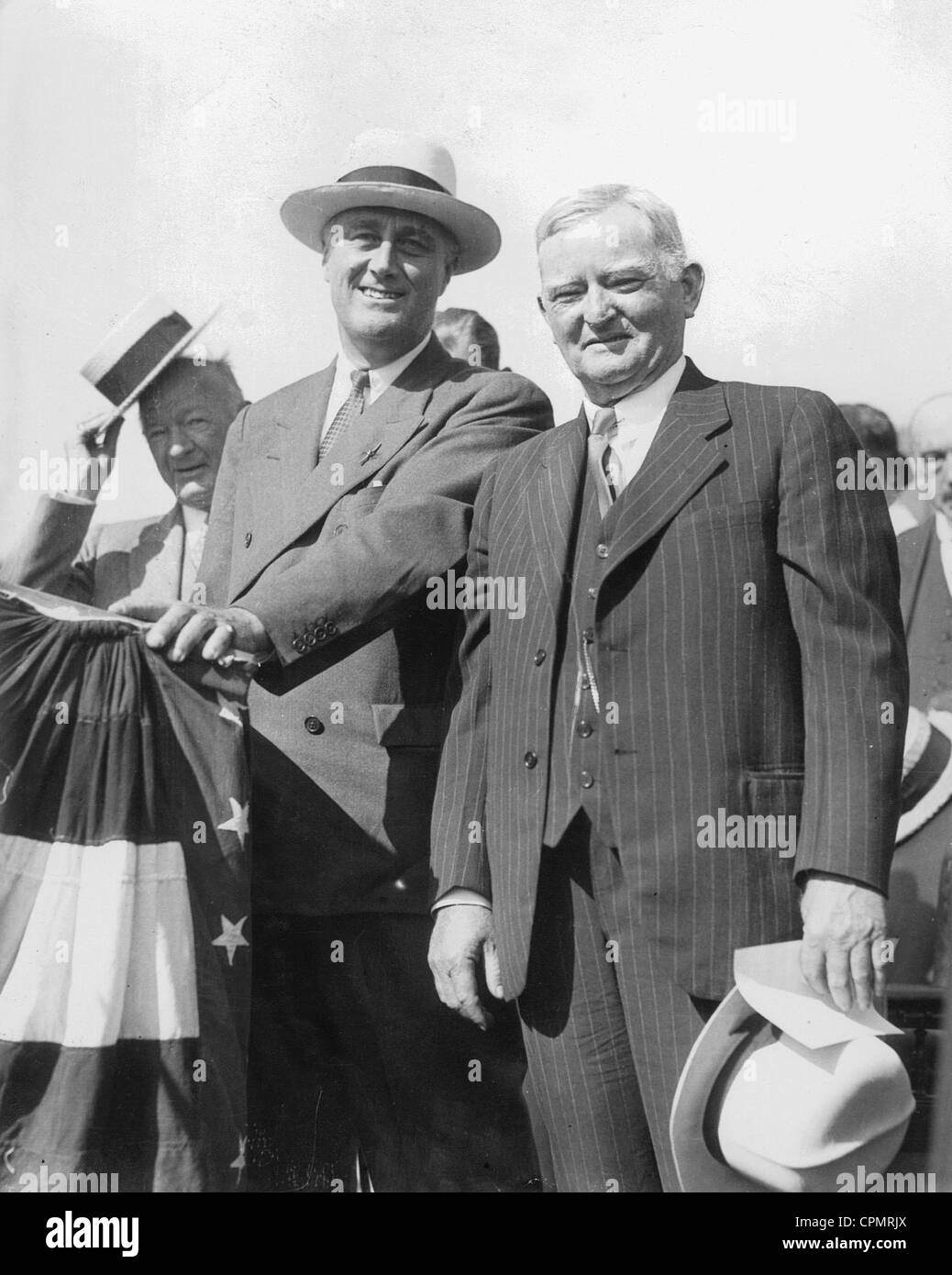 Franklin Delano Roosevelt Und John Garner, 1932 Stockfoto