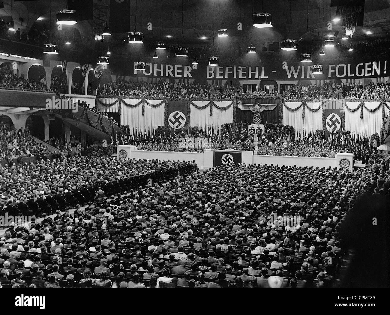 Großkundgebung im Berliner Sportpalast, 1943 Stockfotografie Alamy