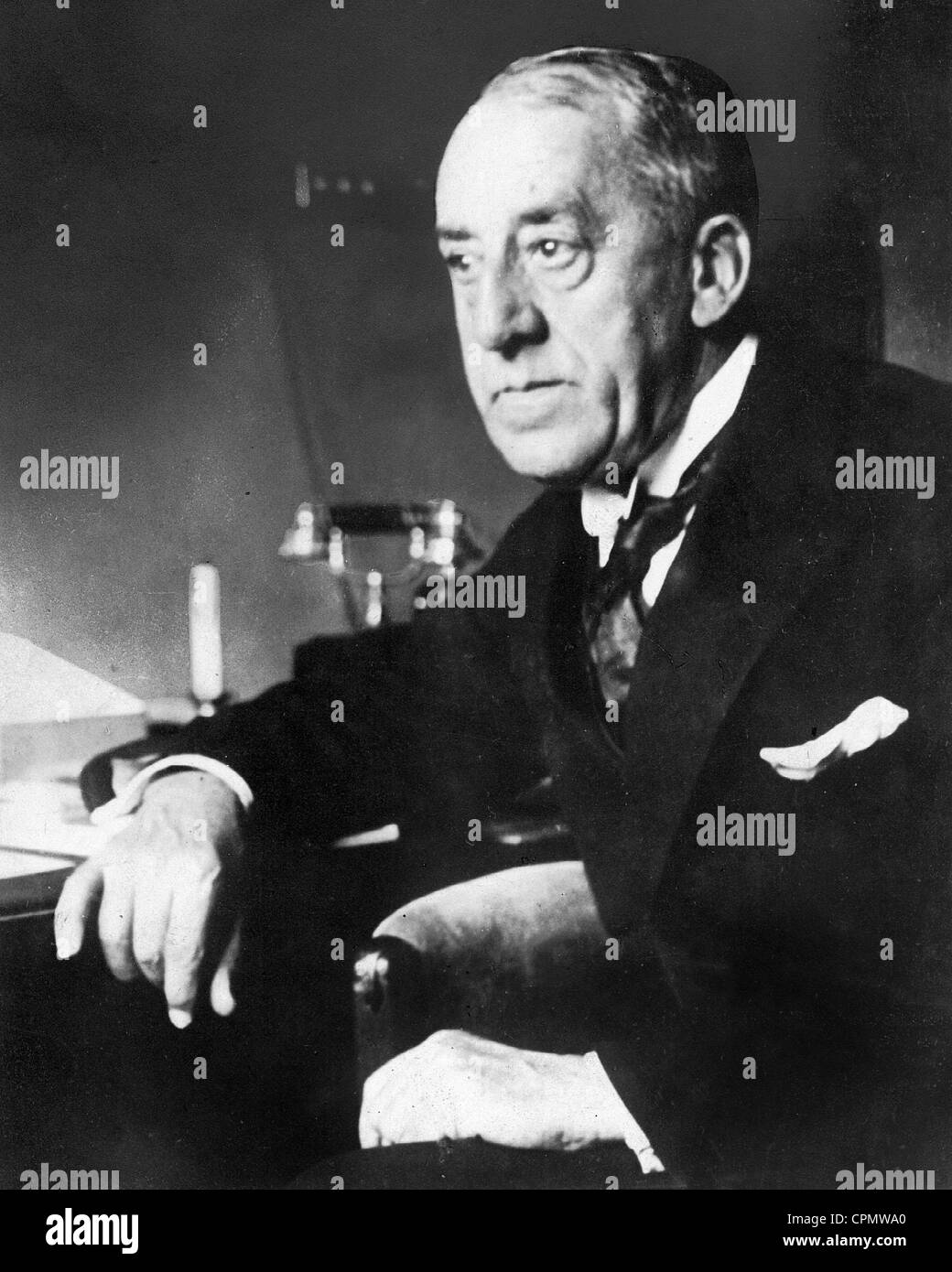 Henry van de Velde, 1927 Stockfoto