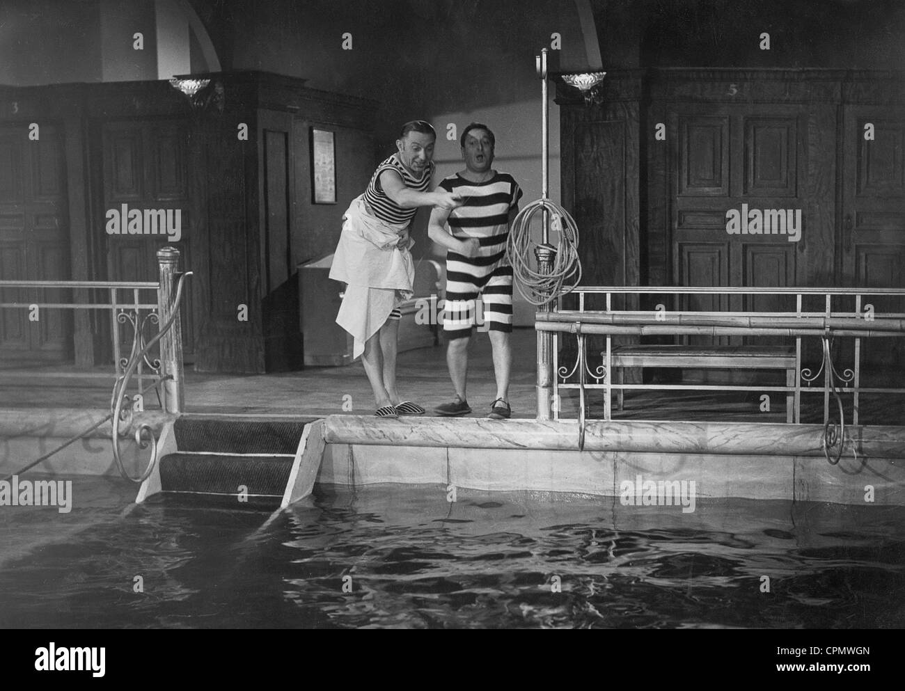 Theo Lingen und Hans Moser in "Opernball", 1939 Stockfoto