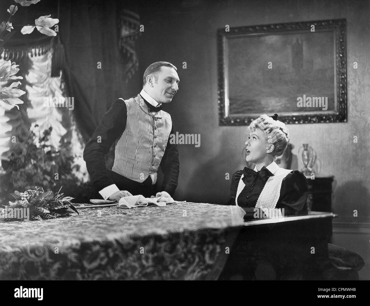 Theo Lingen und Fita-Benckhoff in "Opernball", 1939 Stockfoto
