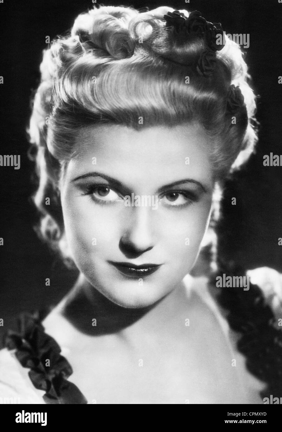 Winnie Markus in "Lieben, in denen die Götter", 1942 Stockfoto