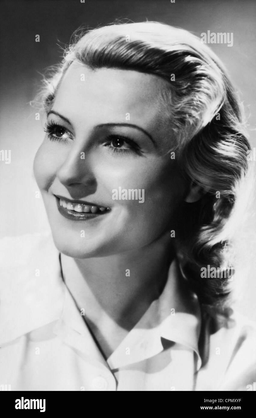 Winnie Markus in "Die kleine Residenz", 1942 Stockfoto