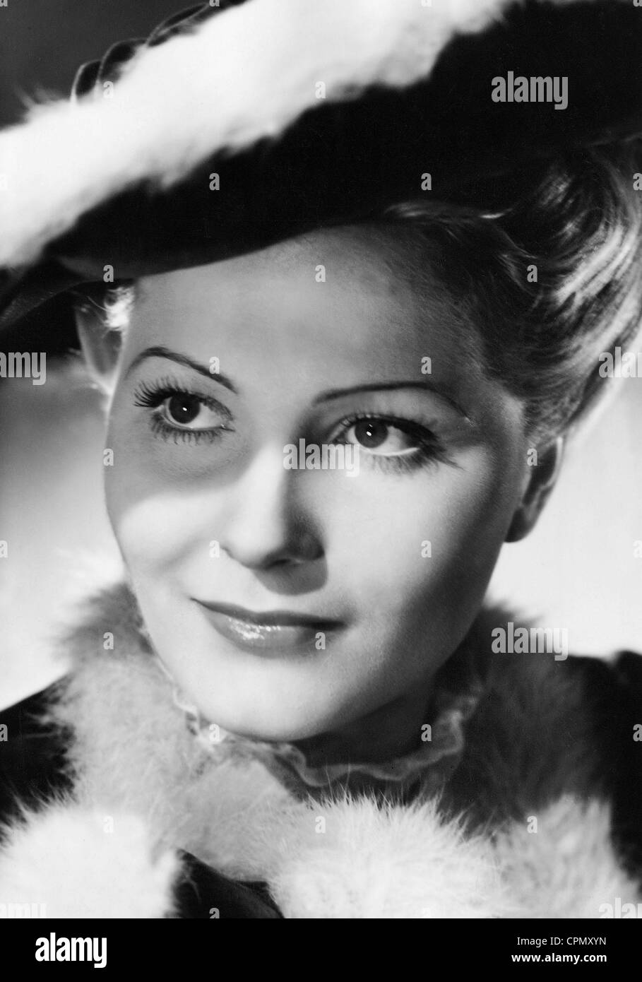 Winnie Markus in "Die kleine Residenz", 1942 Stockfoto