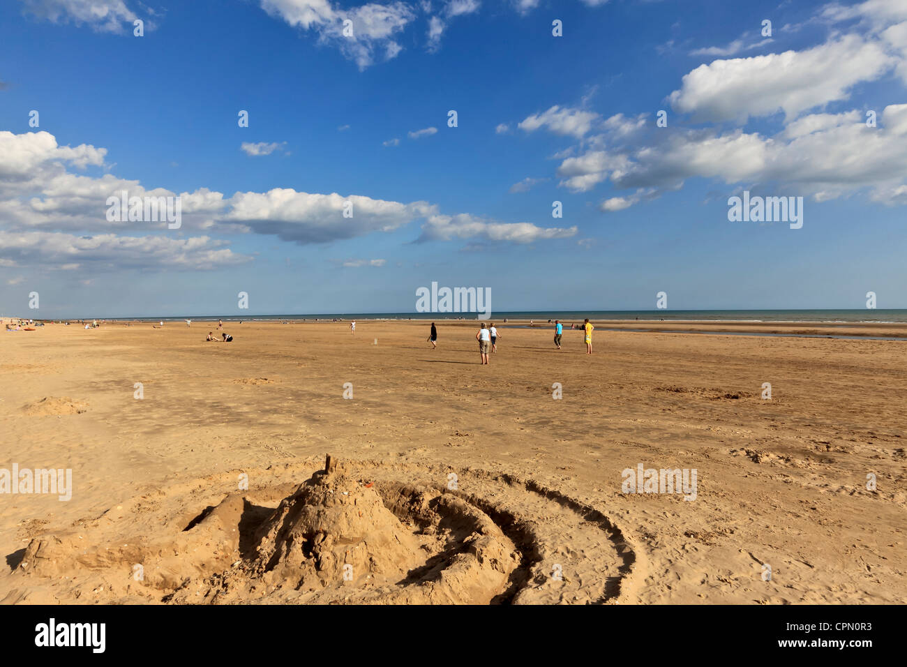 3988. Camber Sands, Sussex, UK Stockfoto