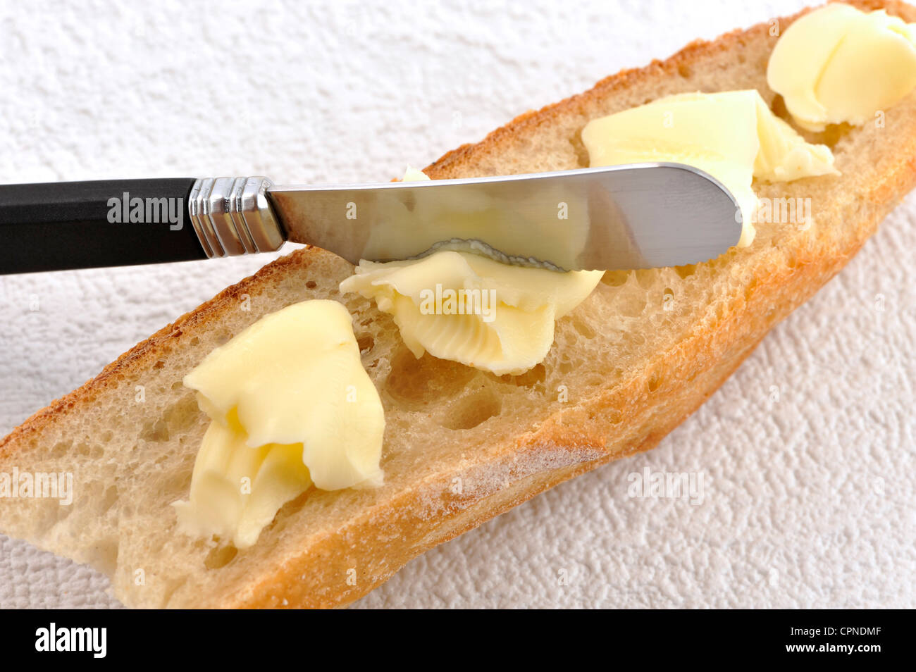 BUTTER Stockfoto