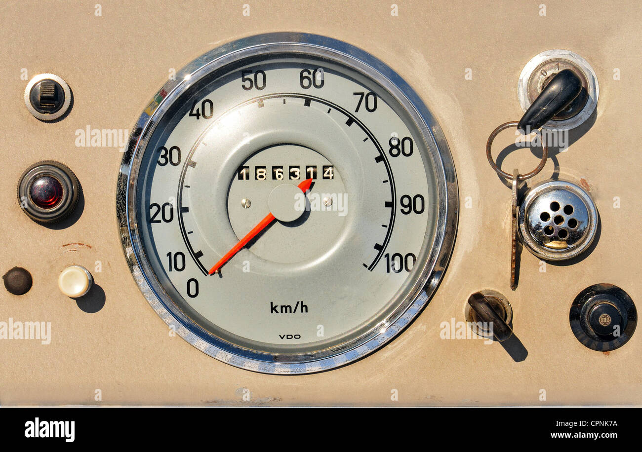 Mileage gauge -Fotos und -Bildmaterial in hoher Auflösung – Alamy