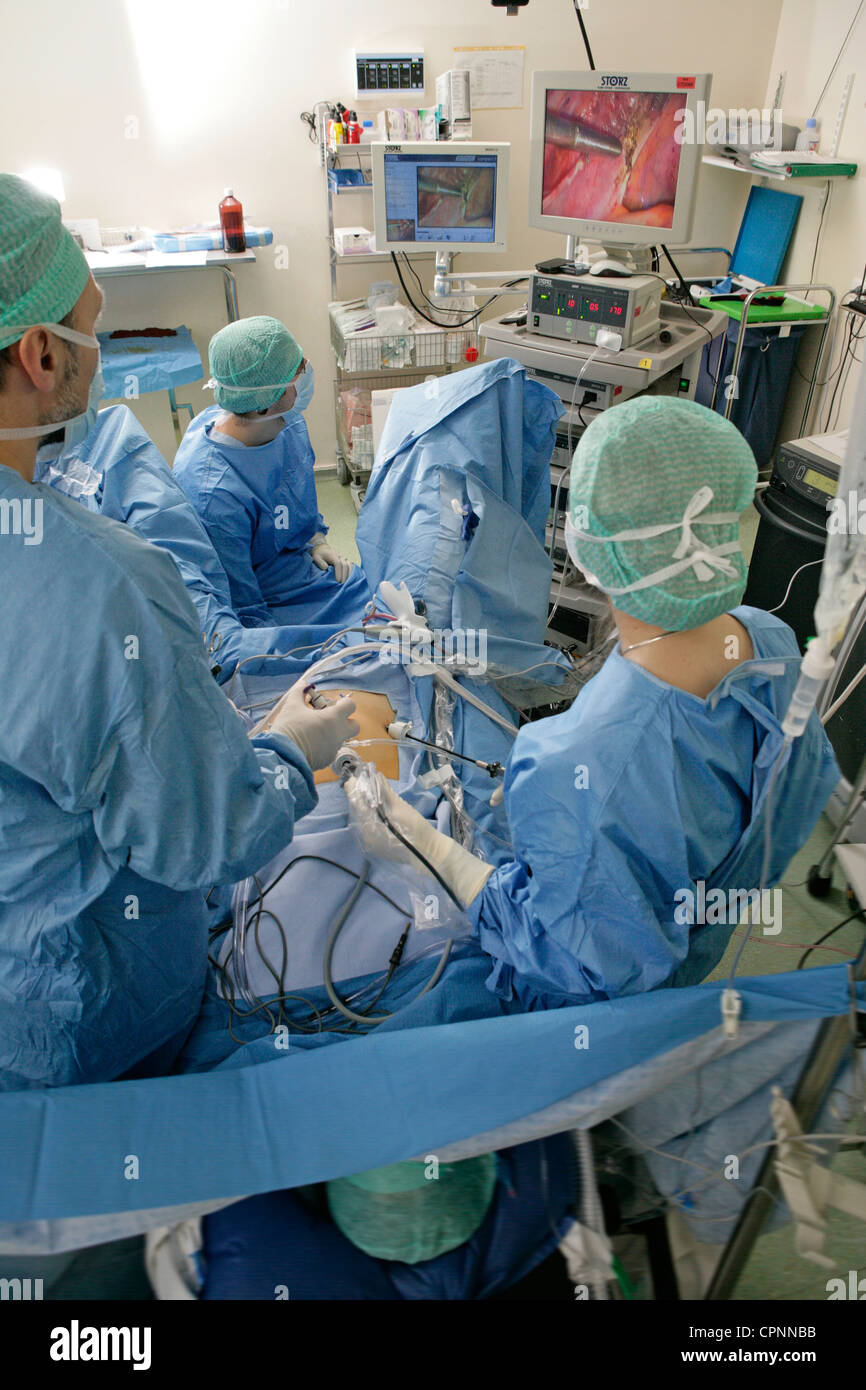 MYOMEKTOMIE Stockfoto