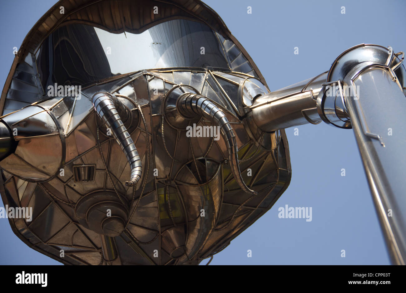 Die Woking Mars Stativ.  H G Wells Krieg der Welten-Schöpfung von Michael Condron zum Leben erweckt. Stockfoto