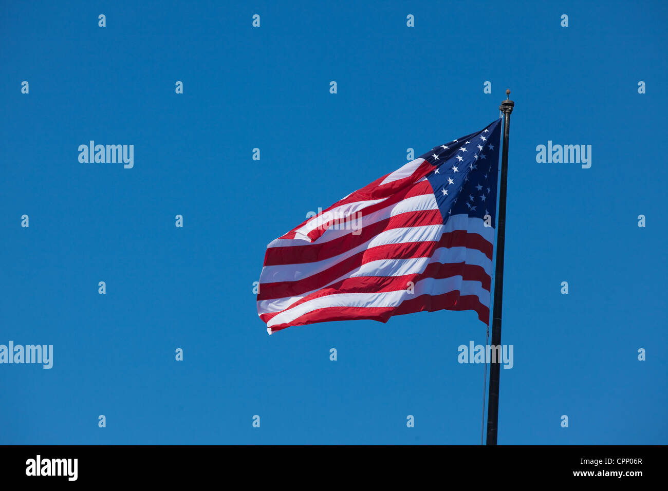 Das Sternenbanner der USA American flag Stockfoto