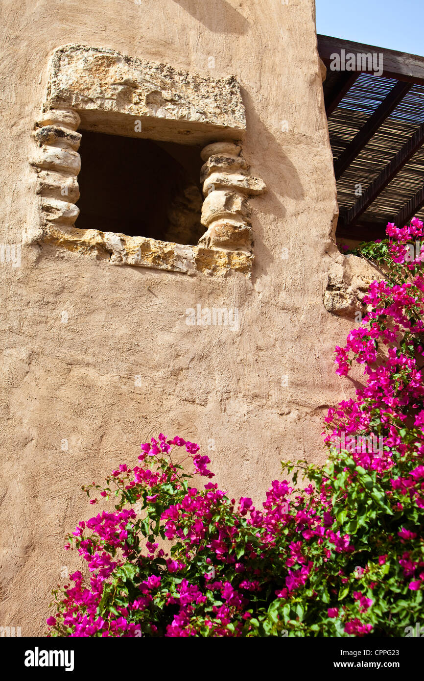 Gebäude entlang dem Toten Meer, Mövenpick Resort Hotel, Jordanien, Westasien Stockfoto