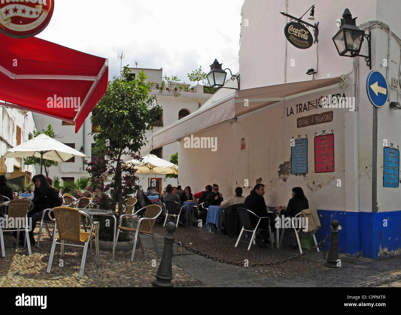 Spanien Andalusien Córdoba Tapas-restaurant Stockfoto