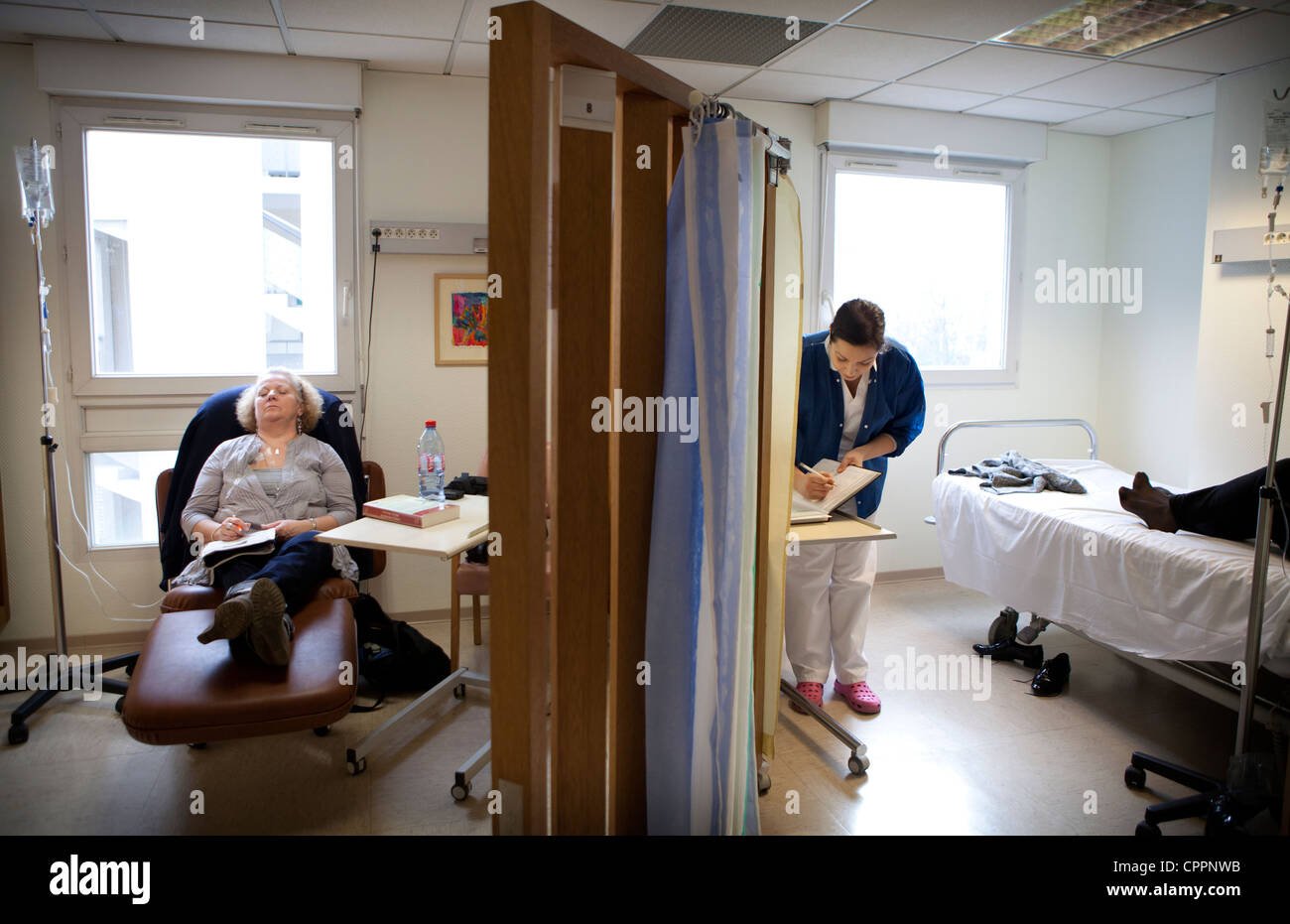AMBULANTE CHEMOTHERAPIE Stockfotografie - Alamy