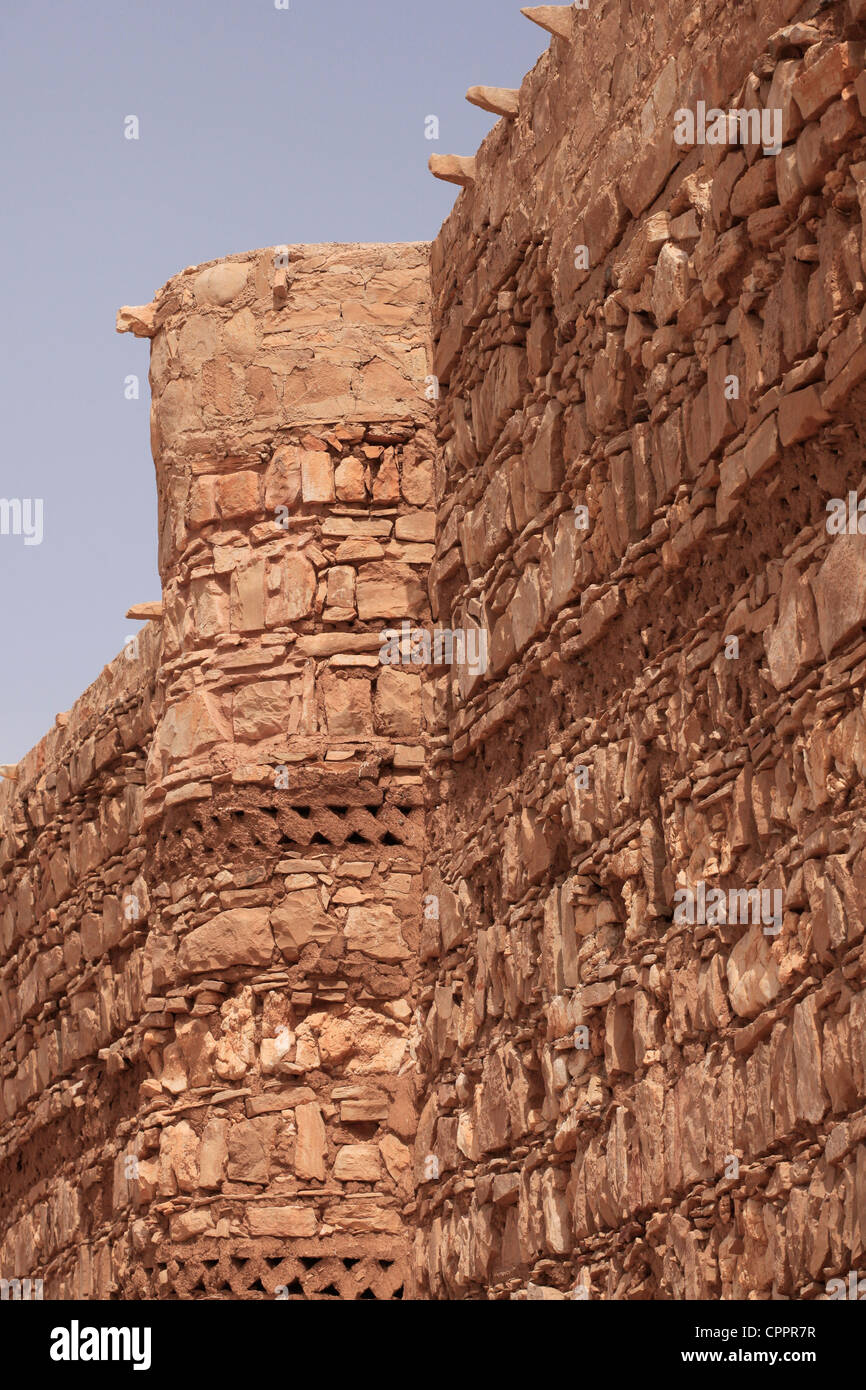 Außenwände der Qasr Kharana auch Qasr al Harrana, Qasr al Kharanah