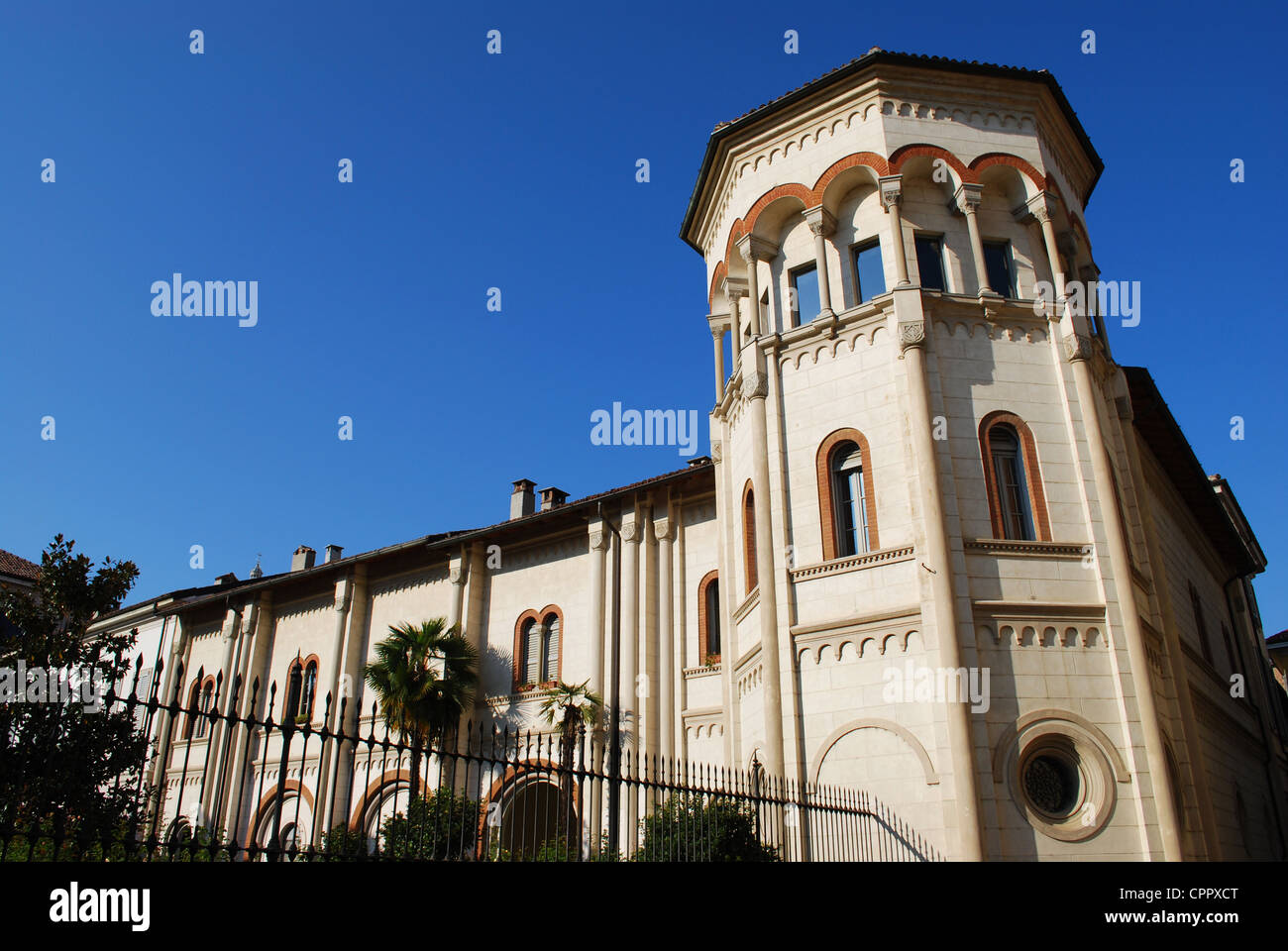 Alte historische Palast, Pavia, Lombardei, Italien Stockfoto
