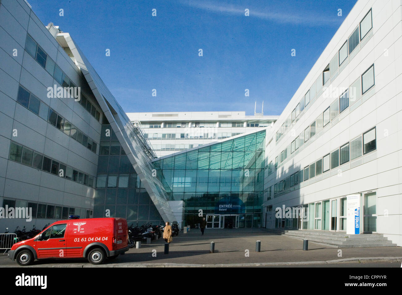 POMPIDOU HOSPITAL, PARIS Stockfotografie Alamy