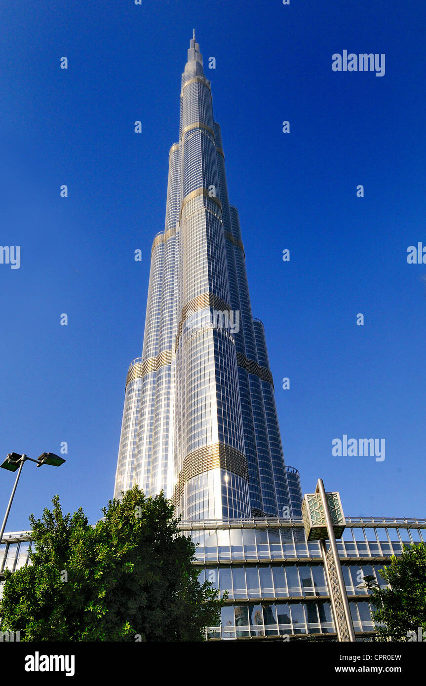 Burj Khalifa, Dubai, Vereinigte Arabische Emirate Stockfoto