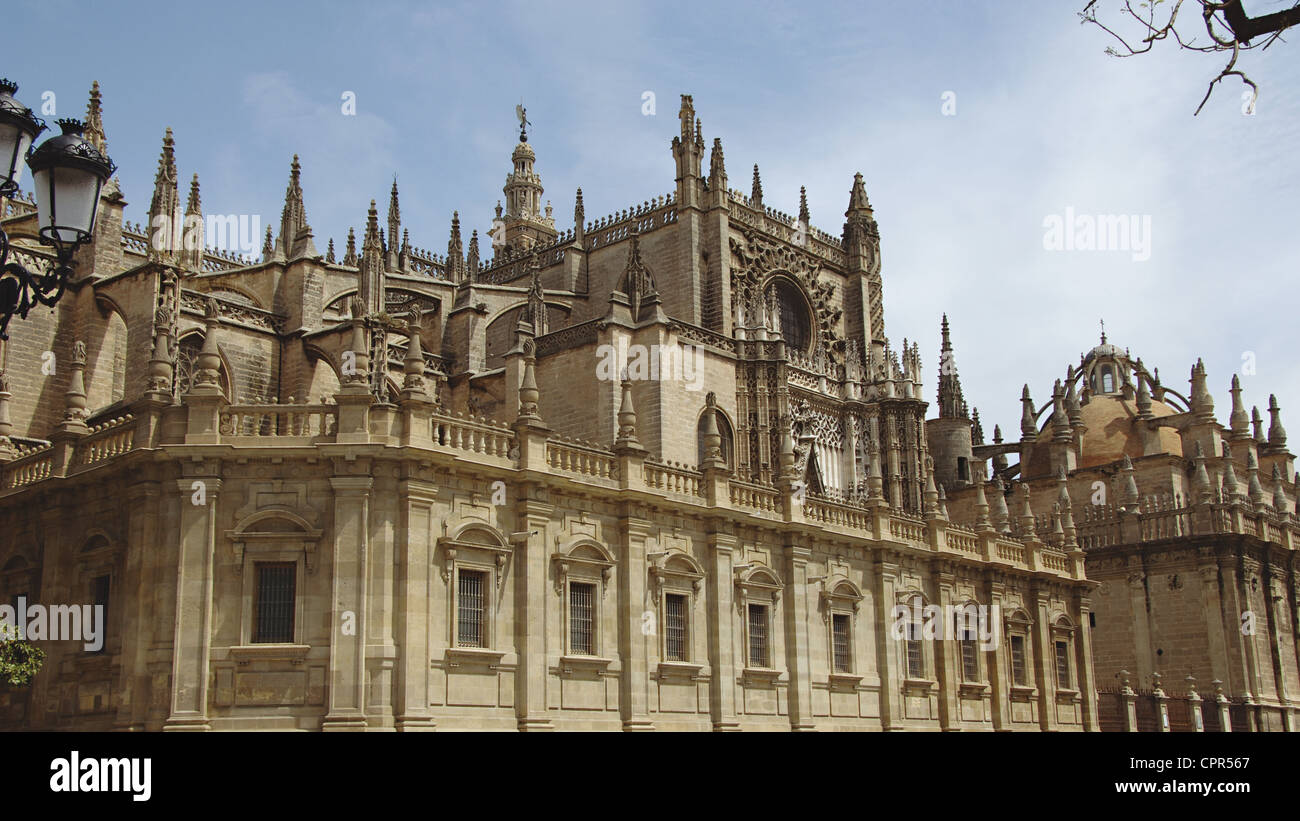 Spanien. Andalusien. Sevilla. Gotische Kathedrale, erbaut zwischen 1401