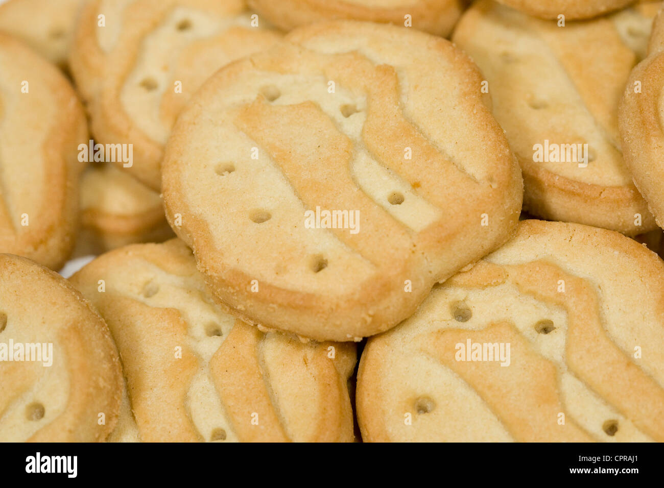 Kleeblätter Girl Scout Cookies. Stockfoto