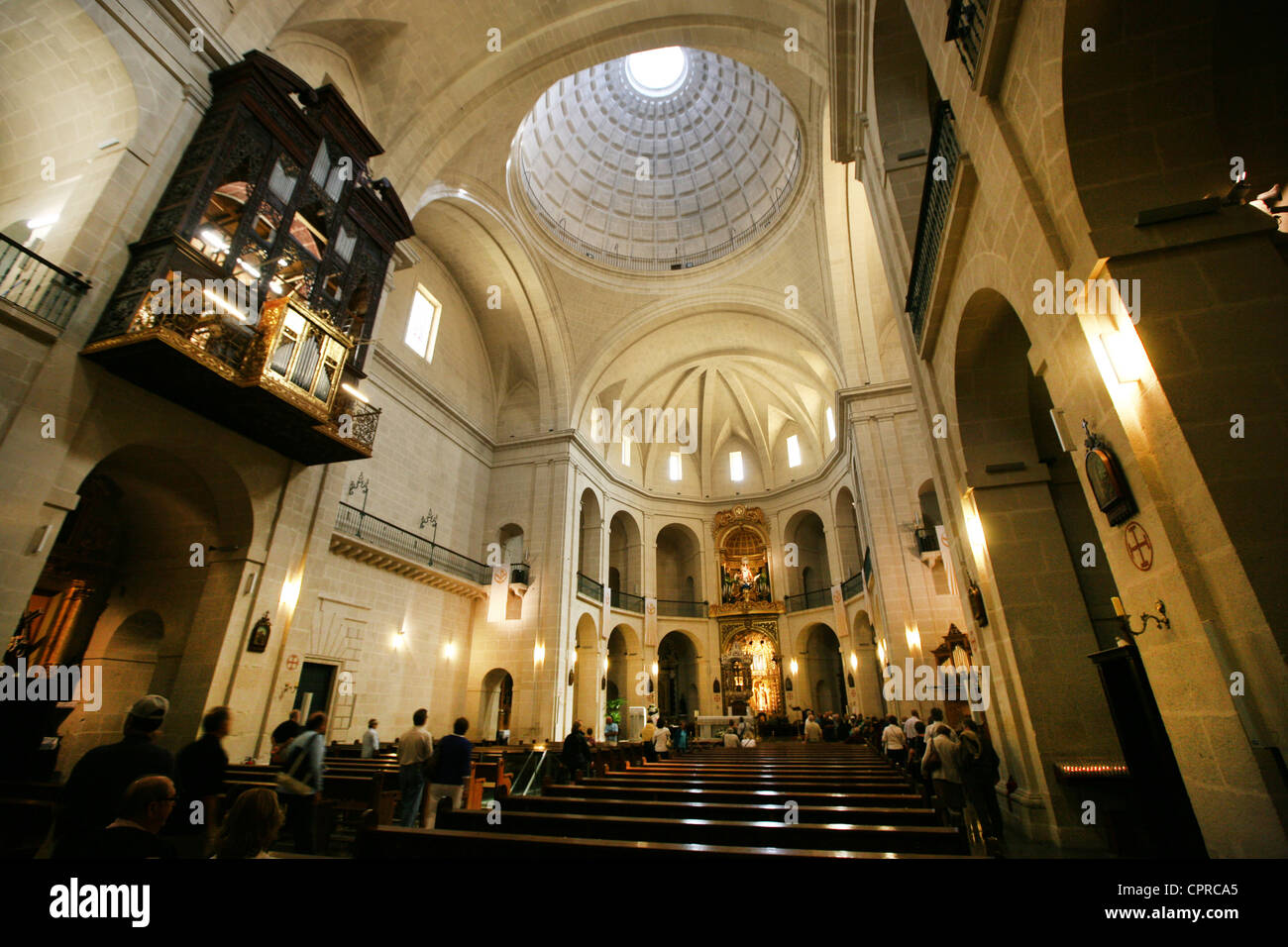 Europa Spanien Alicante Kathedrale de San Nicolas Stockfoto