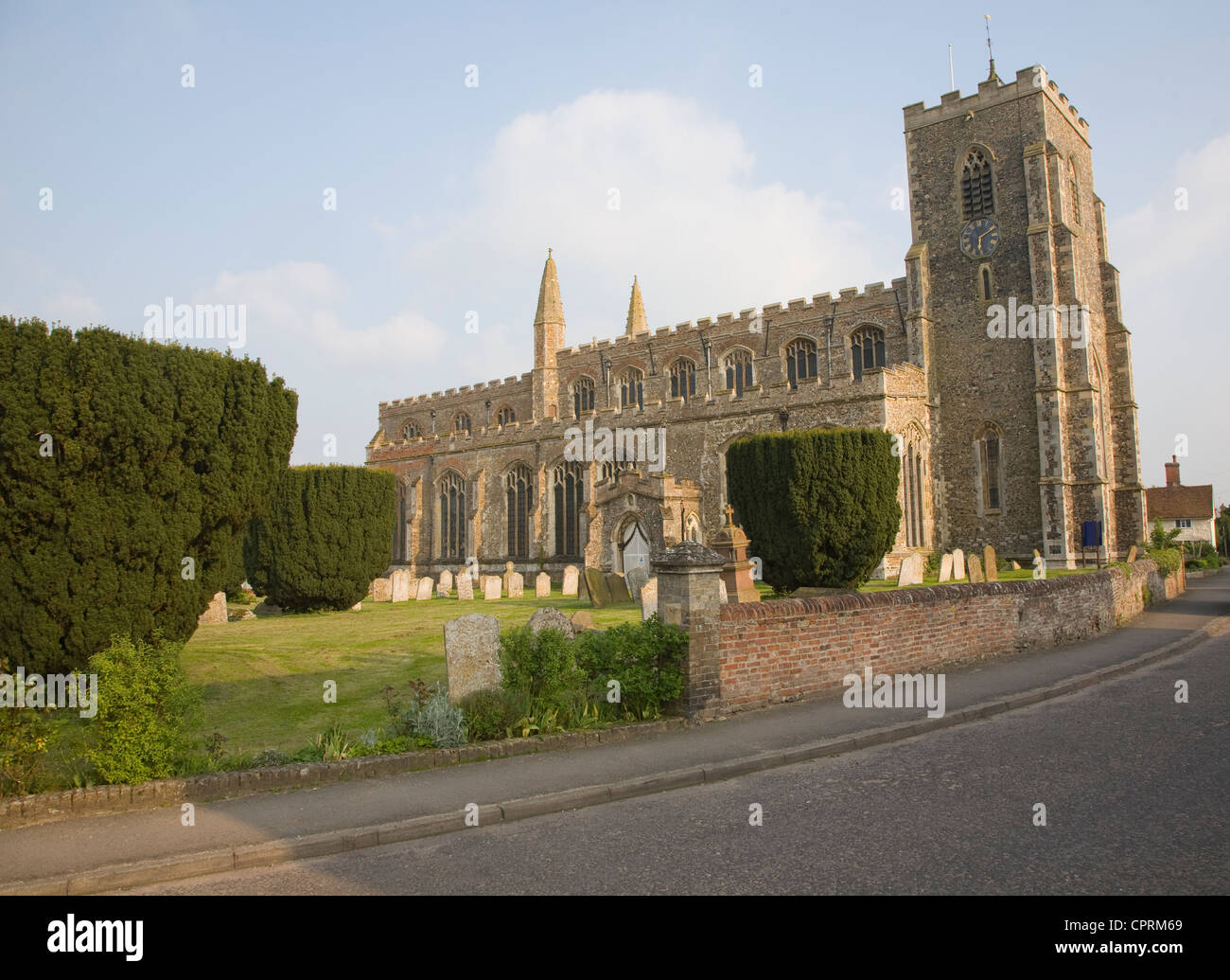 Pfarrkirche St. Peter und St. Paul, Clare, Suffolk, England Stockfoto