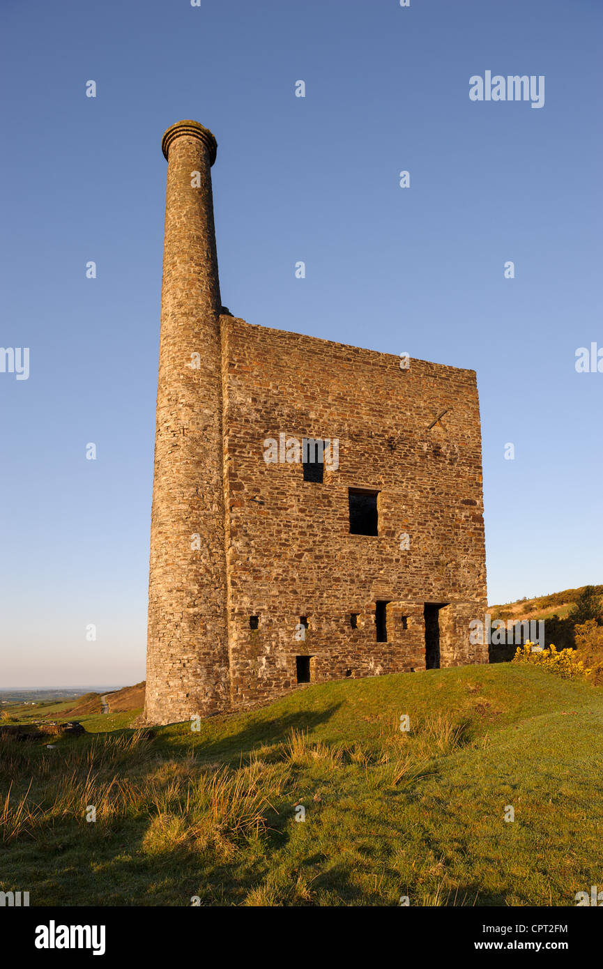 Wheal Betsy Zinnmine, Tavistock, Devon, Vereinigtes Königreich. Stockfoto