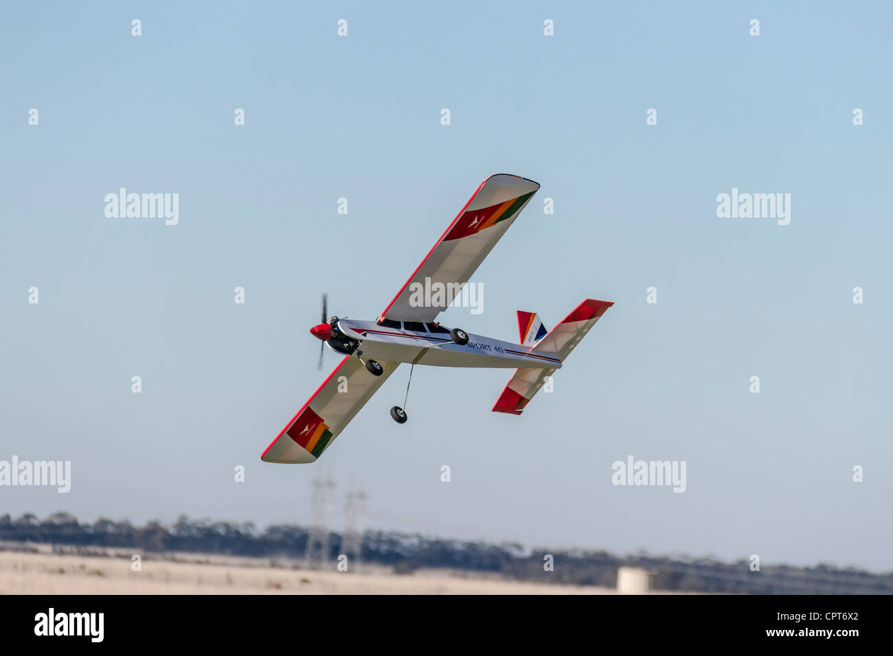 Radio Control RC Flugzeug fliegen hobby Stockfoto