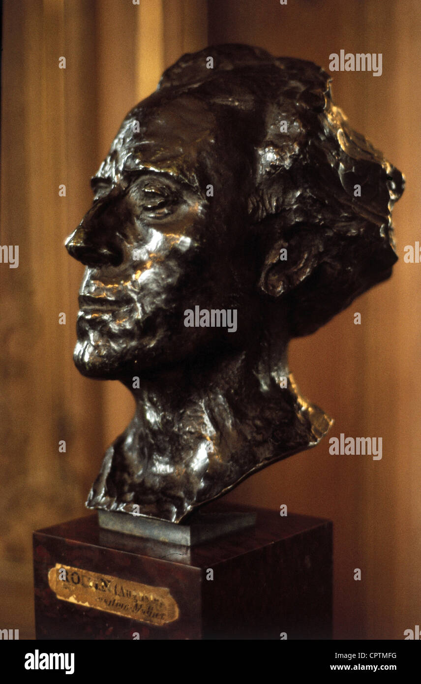 Mahler, Gustav, 7.7.1860 - 18.5.1911, österreichischer Dirigent und Komponist, Porträt, Büste von Auguste Rodin, 1907, Stockfoto