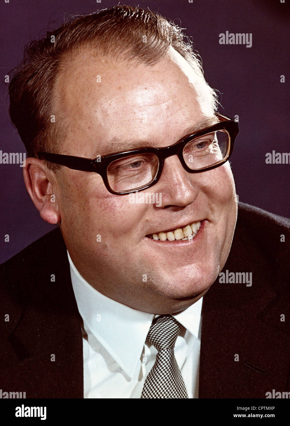 Ertl, Josef, 7.3.1925 - 16.11.2000, deutscher Politiker, Porträt, als Bundesminister für Land- und Forstwirtschaft, ca. 1970, Stockfoto