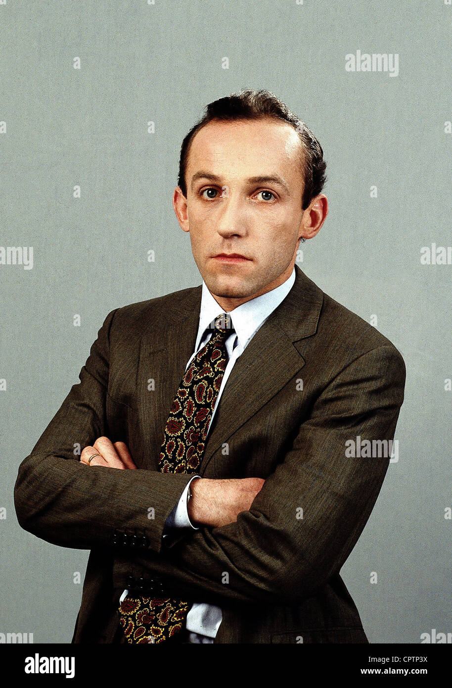 Markovics, Karl, * 29.8.1963, Portrait für die TV-Serie "Stockinger", 1996 Stockfoto