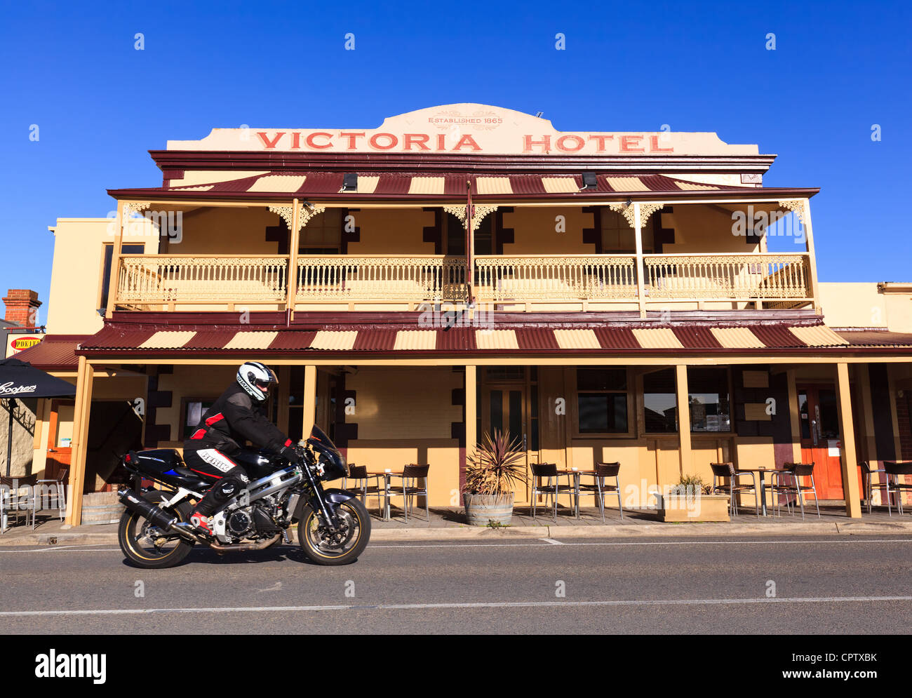 Victoria Hotel Burghausen Südaustralien Stockfoto