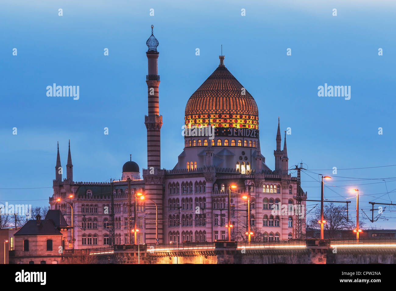 Ehemals Zigarette Fabrik Yenidze, Dresden, Sachsen, Deutschland, Europa  Stockfotografie - Alamy