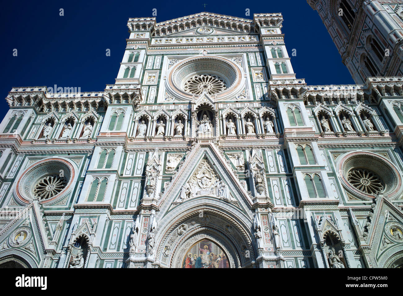 Il Duomo di Firenze, Kathedrale von Florenz, in Piazza di San Giovanni, Toskana, Italien Stockfoto