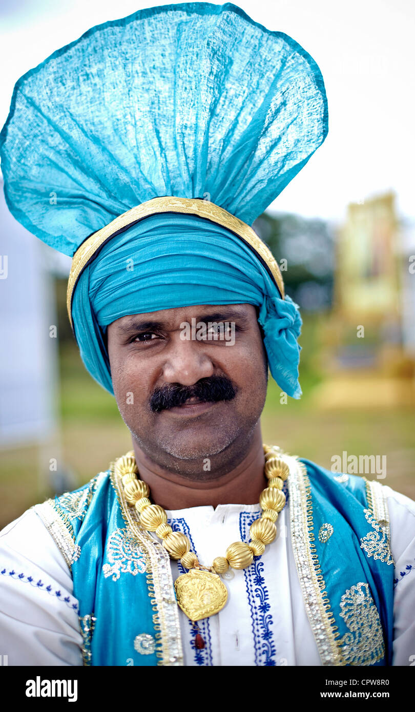 Punjabi Sikh asiatischen Inder. Südost-Asien Stockfoto