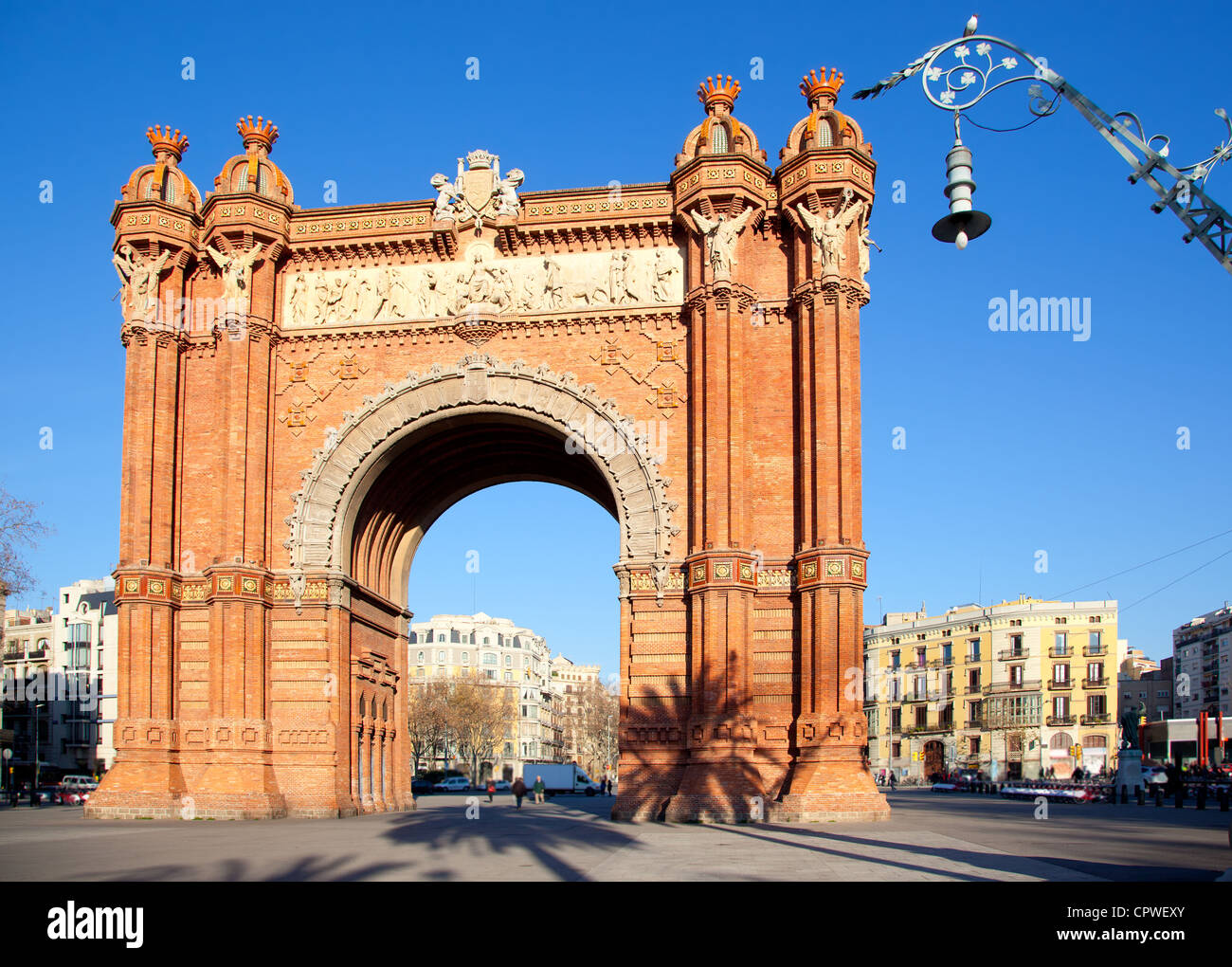 Arco del Triunfo Barcelona Triumph Bogen Arc de Triomf Stockfoto