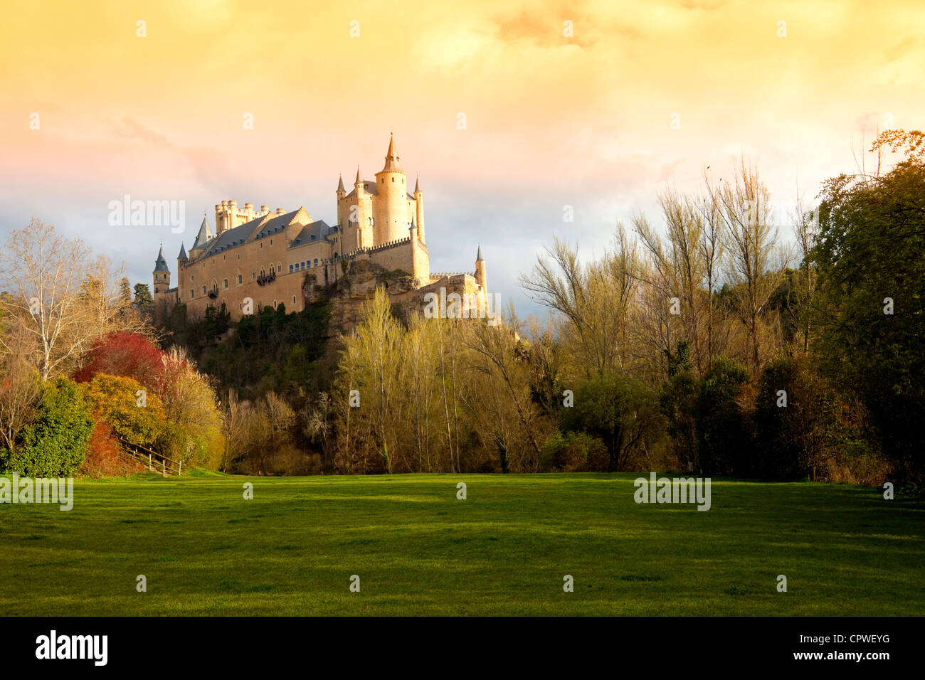 Der Alcazar, Segovia, Spanien Stockfoto