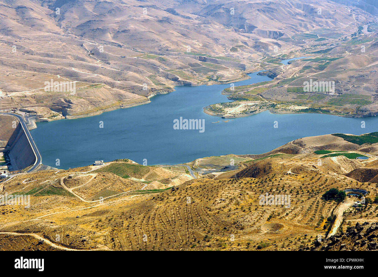 Asien Jordanien Landschaft in den Weg der Könige Stockfoto