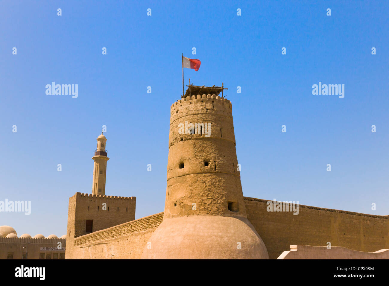 Fahaidi Fort, Dubai, Vereinigte Arabische Emirate Stockfoto