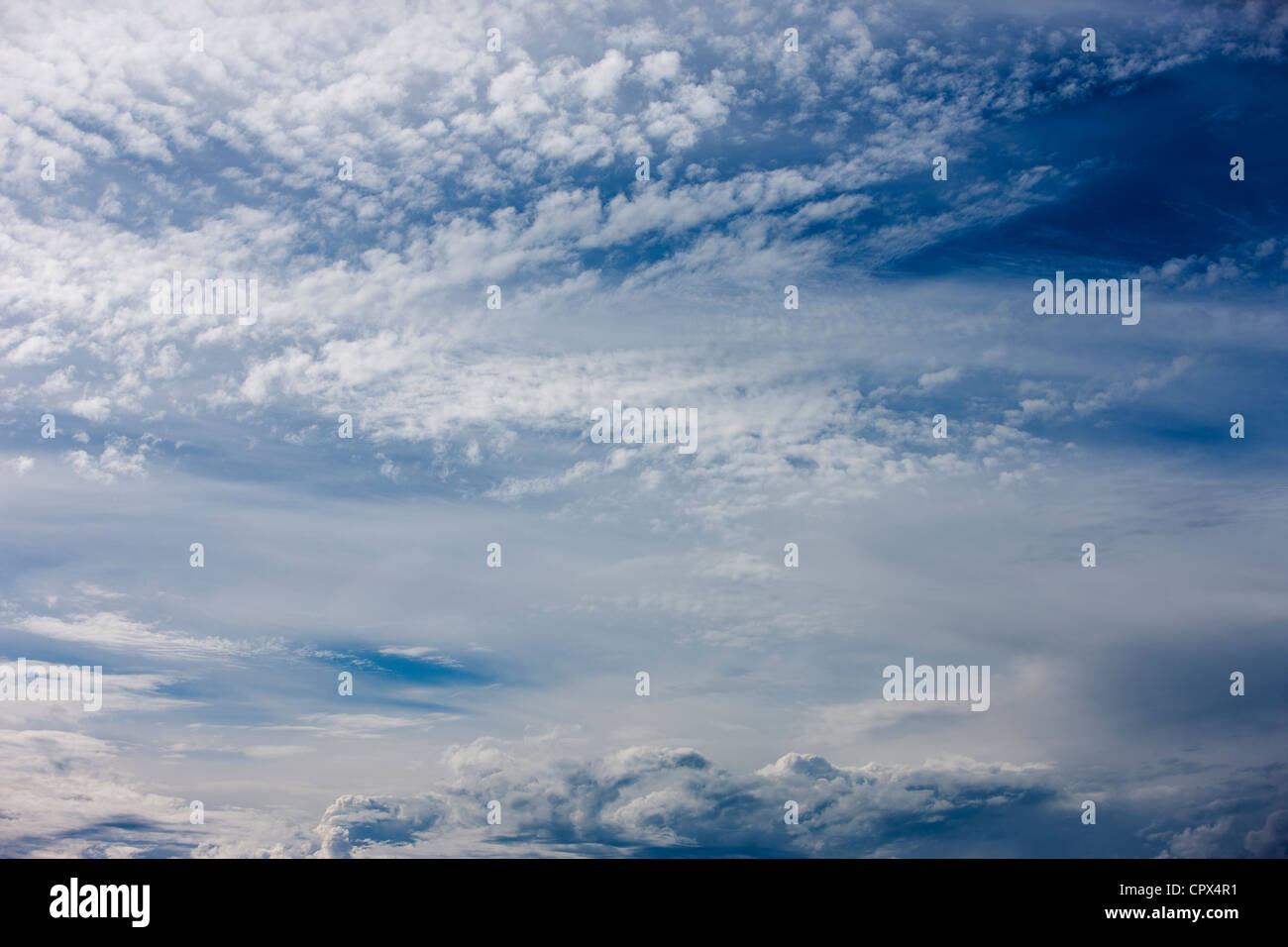 Himmel, Devon, England, UK Stockfoto