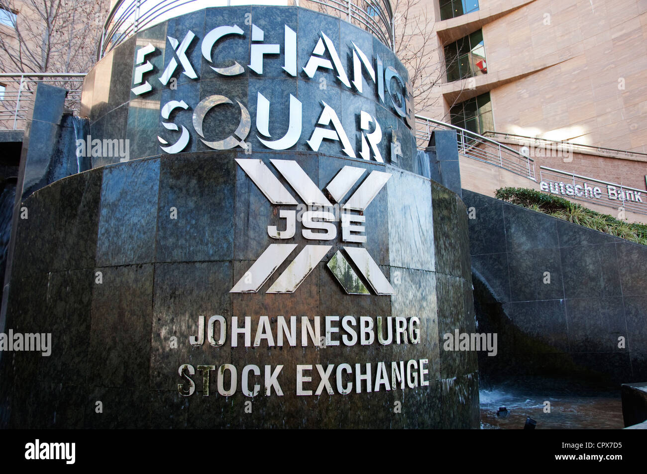 Johannesburg Stock Exchange Stockfoto