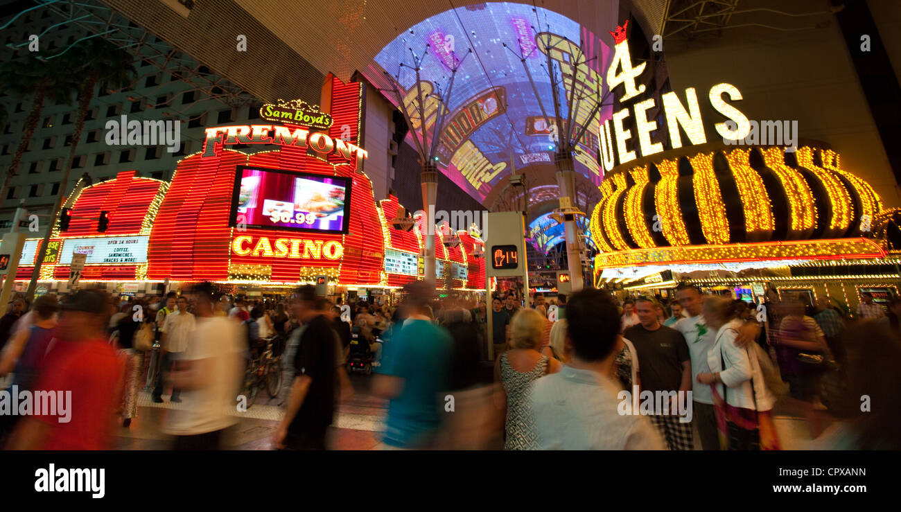 Fremont, Las Vegas Stockfoto