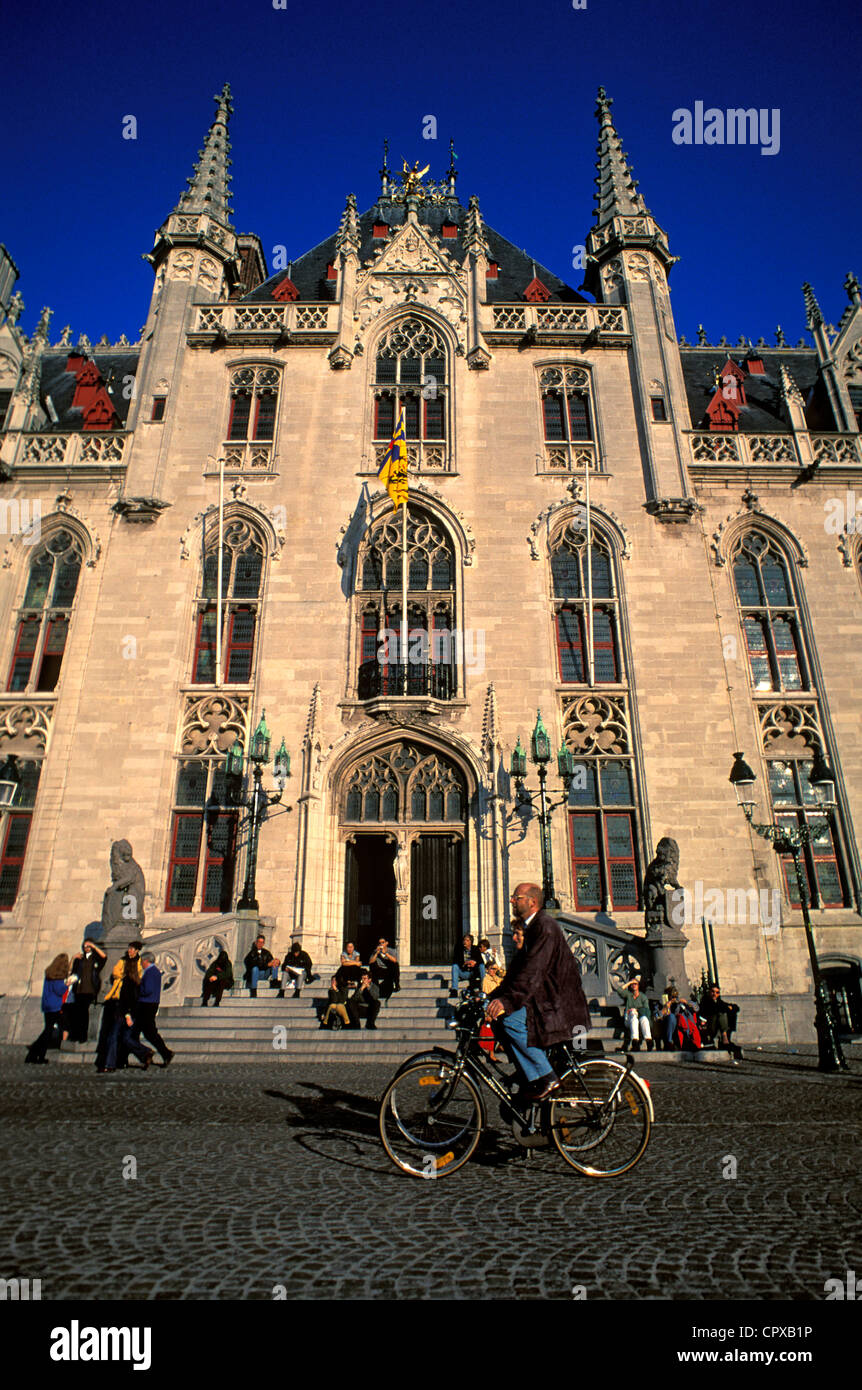 Belgien-West-Flandern-Brügge Altstadt Weltkulturerbe von UNESCO Palais Provinz- oder provinziellen Palace Stockfoto
