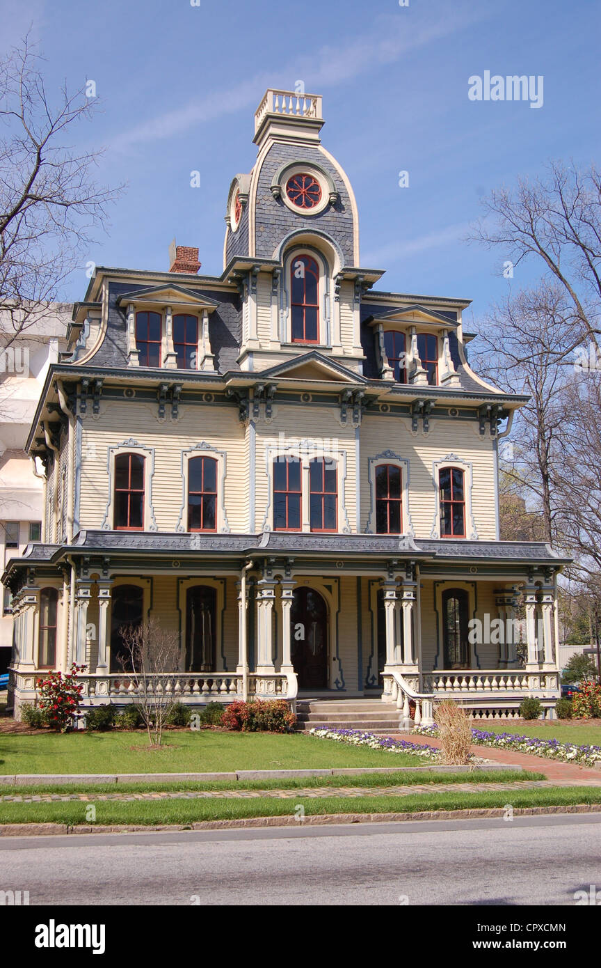 Teufel-Andrews Haus in Raleigh, North Carolina Stockfoto