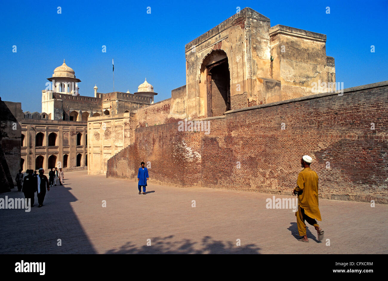 Pakistan, Lahore Fort, die von der UNESCO als Welterbe gelistet Stockfoto