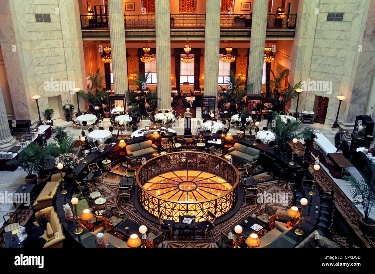 USA, Pennsylvania, Philadelphia, Ritz Carlton Hotel Stockfoto