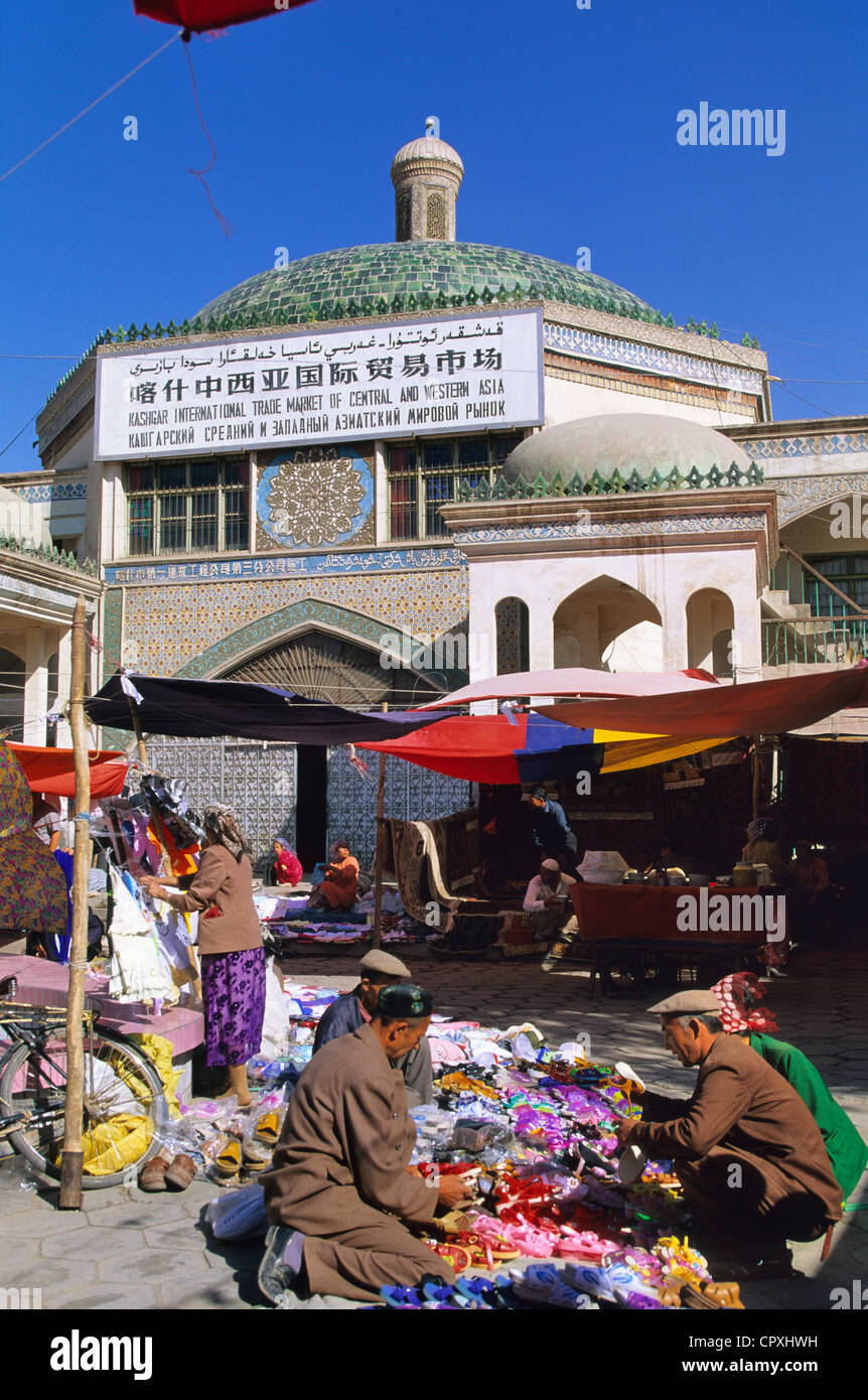 China, Provinz Xinjiang Kashgar (Kashi), Silk souk Stockfoto