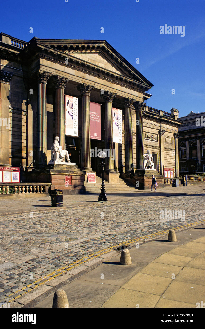 Vereinigtes Königreich Merseyside Liverpool St.-Georgs Halle Ort für Kunst-Musik-Festival symbolisiert er Wohlstand der Stadt in Stockfoto