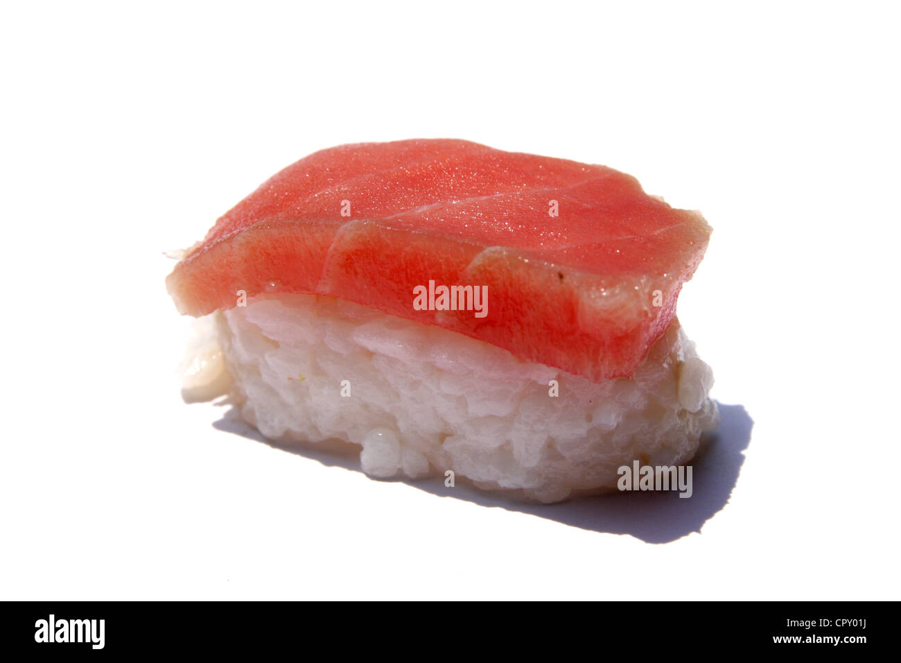 Maguro Thunfisch Sushi Stockfoto