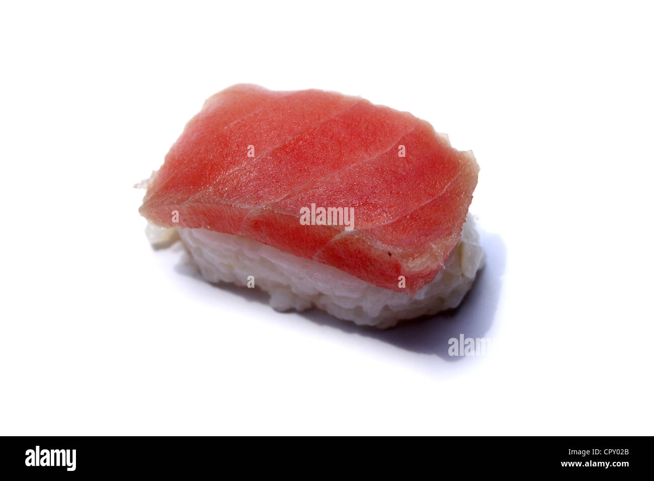 Maguro Thunfisch Sushi Stockfoto